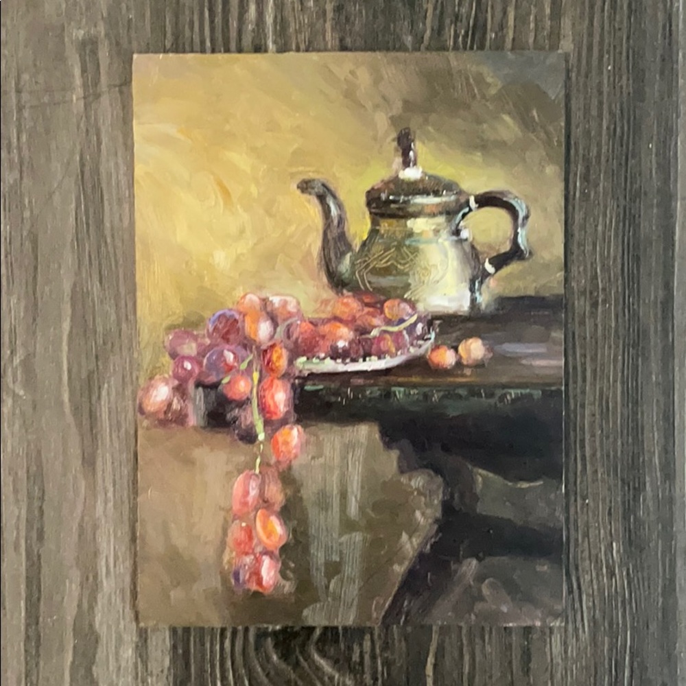 Oil painting-still life